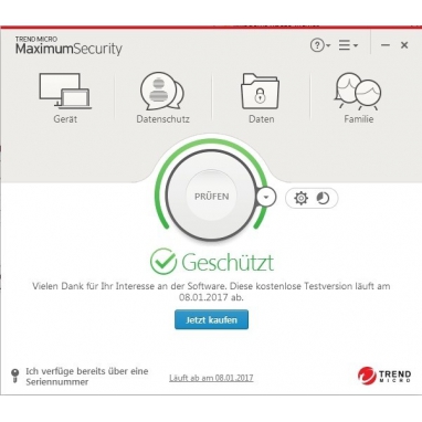 Trend Micro Maximum Security 3 Geräte Multi Device Download Aktivierungsschlüssel