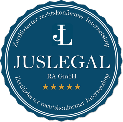Zertifizierter rechtskonformer Internetshop